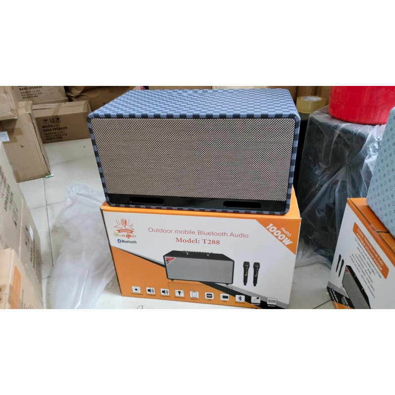 VỎ LOA KÉO XÁCH TAY 2 BASS 20