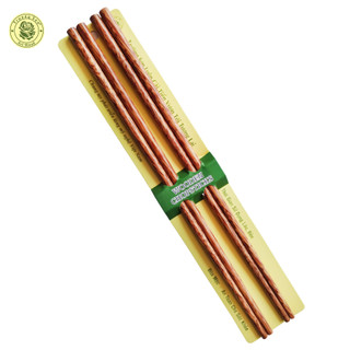Bộ 02 Đôi Đũa Chiên Dừa Trường Sơn Dài 38 Cm - Đồ Gia Dụng Bếp Bằng Gỗ