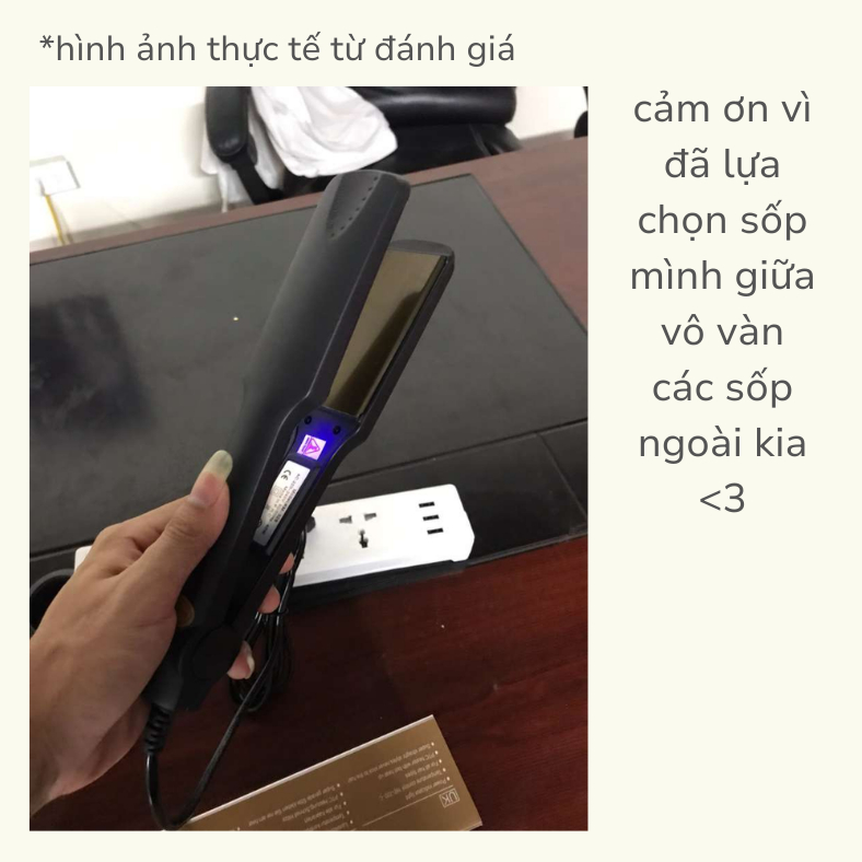 Máy là tóc mini Kemei KM-329 máy ép tóc cao cấp , giá rẻ máy là tóc thẳng nhanh chóng 4 mức nhiệt giúp tóc không hư tổn