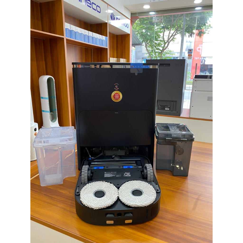 🍀Mới 2023🍀Robot hút bụi lau nhà thông minh Ecovacs X2 OMNI - Tự động giặt sấy khô giẻ -bảo hành chính hãng 24 tháng