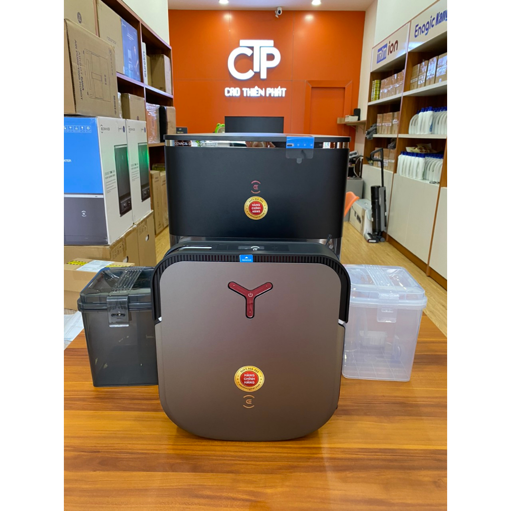🍀Mới 2023🍀Robot hút bụi lau nhà thông minh Ecovacs X2 OMNI - Tự động giặt sấy khô giẻ -bảo hành chính hãng 24 tháng