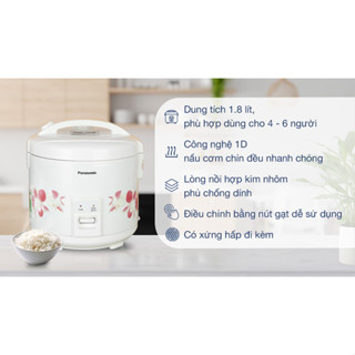 Nồi cơm điện Panasonic 1.8 lít SR-MVN18LRAX và SR-MVN18FRAX hàng Trưng Bày như mới 99%