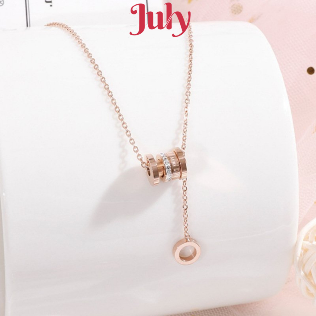 Dây chuyền nữ JULY ELAN cao cấp chất liệu titan không rỉ