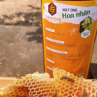 Mật Ong Hoa Nhãn Hưng Yên Điềm Kim 1000ml