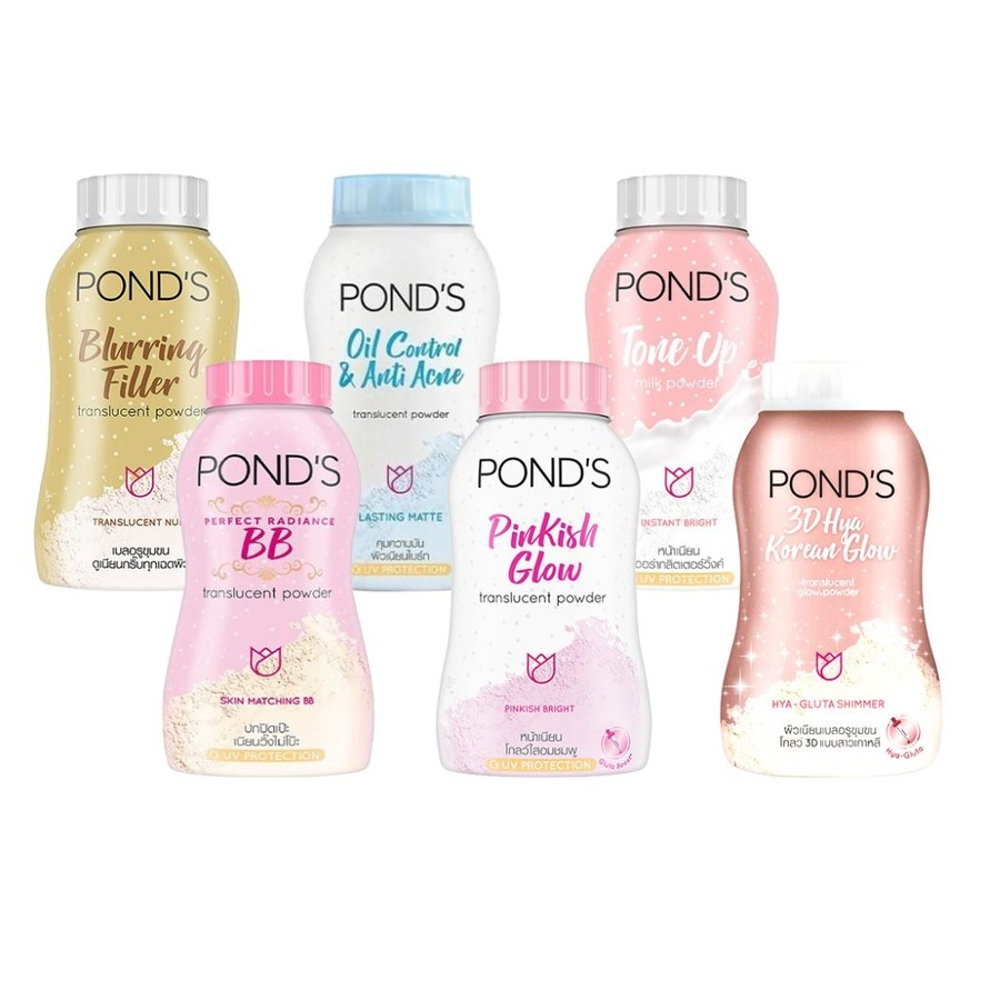 Phấn Phủ Siêu Mịn Pond Pinkish Glow Translucent Powder 50g