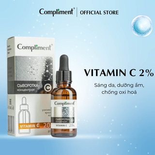  Serum làm sáng da mờ thâm Compliment vitamin C 20% 27ml 