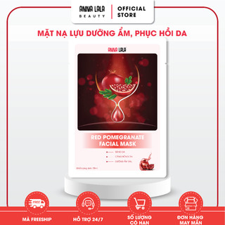 Mặt nạ Annalala chính hãng Lựu đỏ 1H/5 miếng