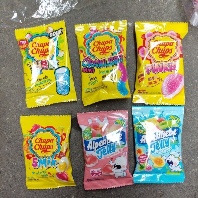 Kẹo dẻo Chupa chups gói 24g/50g