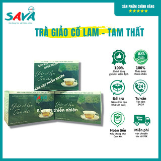 [GIÁ TẬN GỐC] Trà túi lọc Giảo cổ Lam – Tam thất bảo vệ sức khỏe