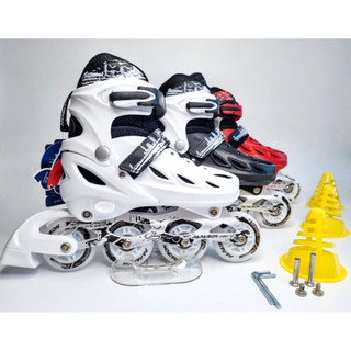 Giày trượt patin trẻ em và người lớn PAPAISION XZY-309 phát sáng 4 bánh đèn - Viva Sport