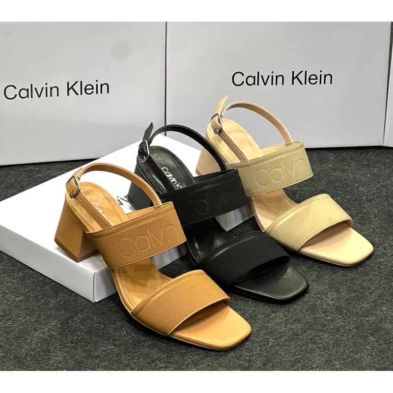 Sandal nữ  cao gót  C-K hàng VNXK