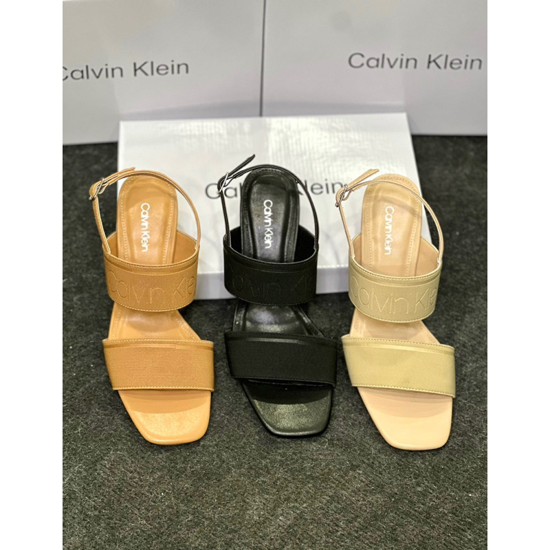Sandal nữ  cao gót  C-K hàng VNXK