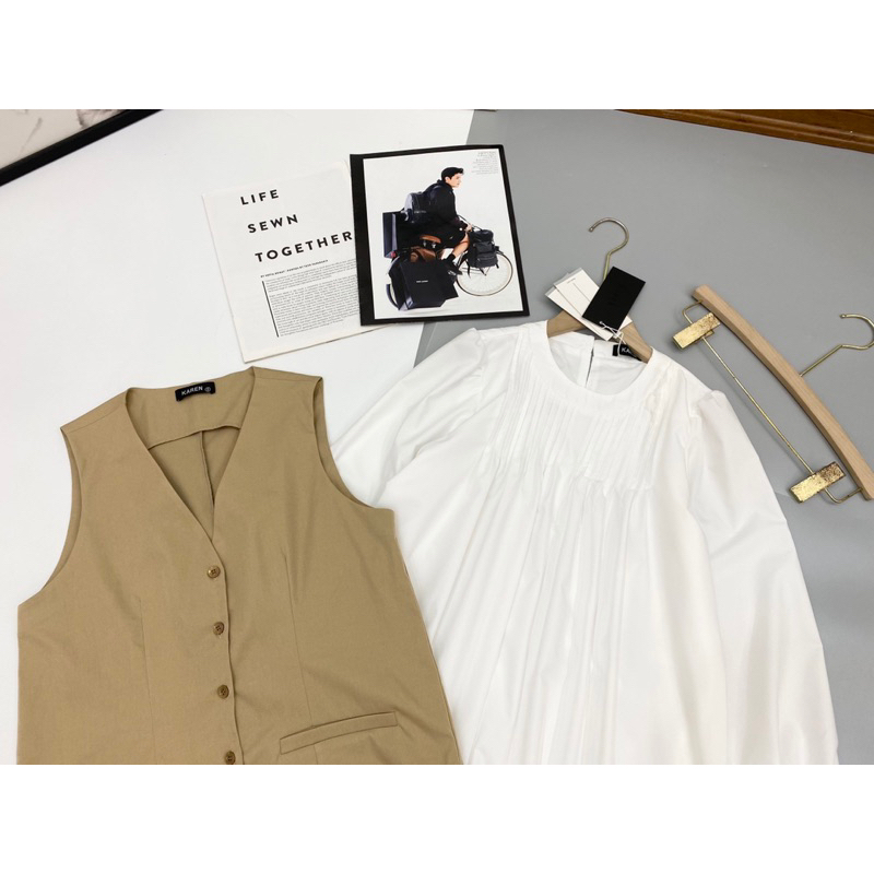 Sét váy + gile Karen