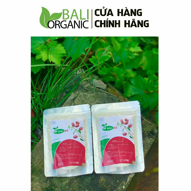 Bột đậu đỏ nguyên chất xay mịn ủ trắng Baliorganic 1kg thượng hạng đắp mặt, dưỡng da | BigBuy360 - bigbuy360.vn