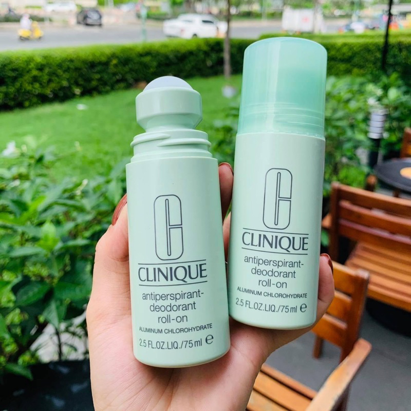 Lăn Khử Mùi Unisex Giảm Tiết Mồ Hôi Clinique Antiperspirant-Deodorant Roll On 75ml | PiuPiu Authentic
