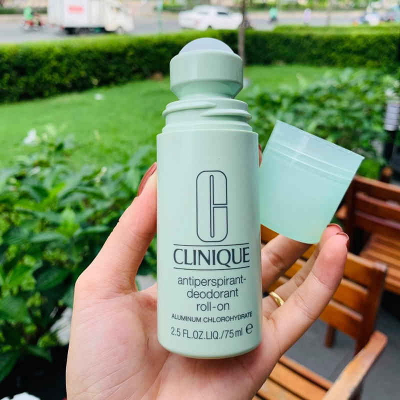 Lăn Khử Mùi Unisex Giảm Tiết Mồ Hôi Clinique Antiperspirant-Deodorant Roll On 75ml | PiuPiu Authentic