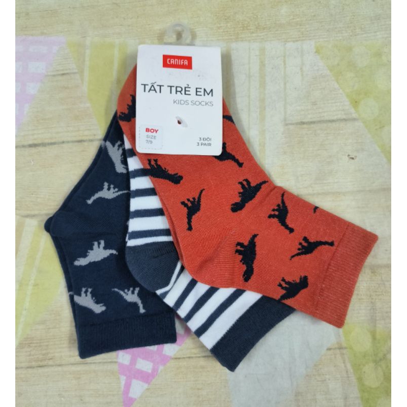 Pack 3 đôi tất bé trai Canifa