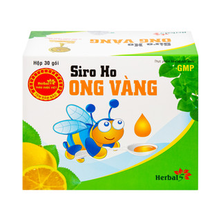 Siro ho Ong Vàng (Hộp 30 gói x 5ml)