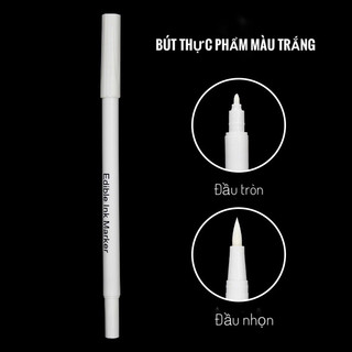 Bút trắng thực phẩm 2 đầu ăn được