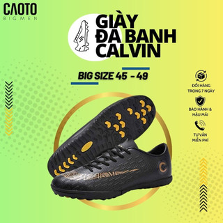 Giày Đá Bóng Nam CR7 Màu Đen Big Size - Giày Đá Banh Nam Big Size 45 46 47 48