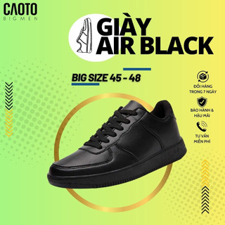 Giày thể thao nam big size lớn đen full air black - giày thể thao nam big size 45 46 47 48