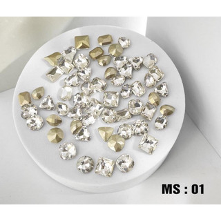 Set đá khối 50 viên - phụ kiện nail