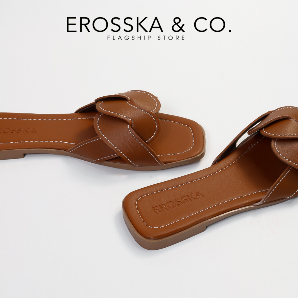 [COMBO ĐỘC QUYỀN] Combo 2 đôi giày dép nữ thời trang Erosska siêu ưu đãi _ EM10571
