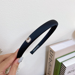 Bờm Tóc Nữ Băng Đô Tóc Cao Cấp 2 Màu Đen Trắng