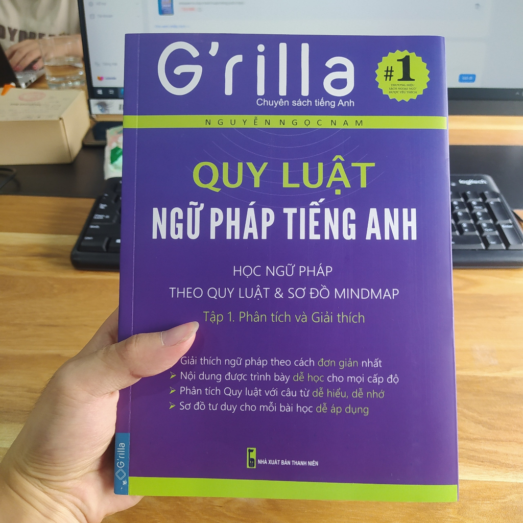 Sách Quy luật ngữ pháp tiếng Anh Grilla Tập 1. Phân tích & Giải thích