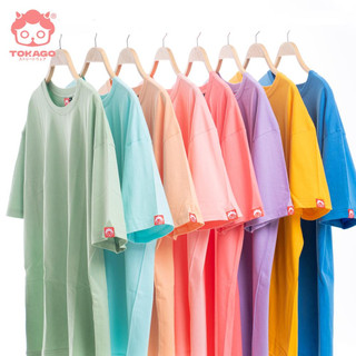 Áo thun trơn Tokago Basic Tee V5, áo phông unisex nam nữ cotton dày, form rộng nhiều màu