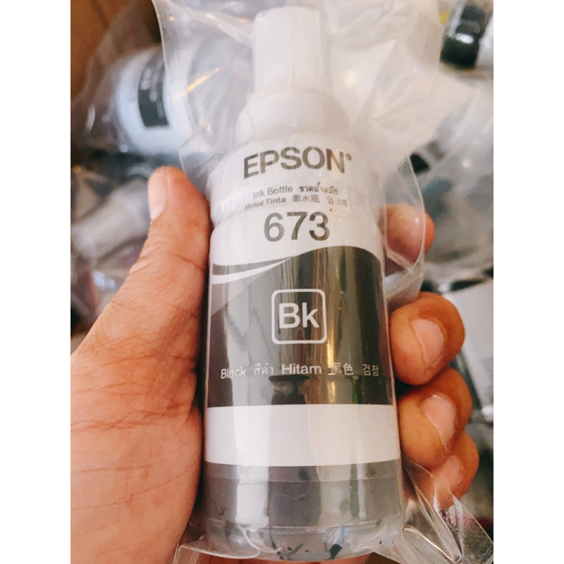 Nguyên set 6 màu mực Epson 673 cho máy Epson L1800 L805 giá tốt
