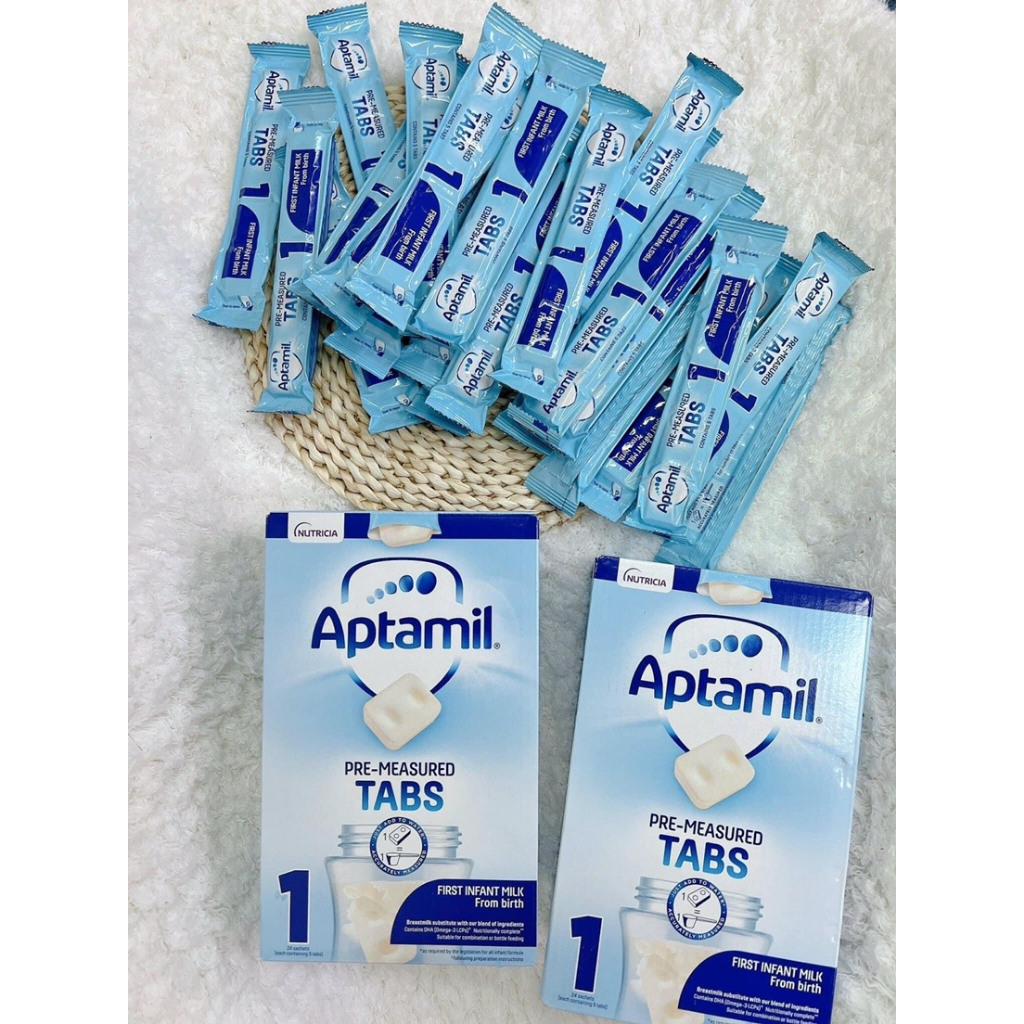 Sữa Aptamil UK Dạng Thanh Cho Bé hộp 23g x 24 thanh - Beehouse
