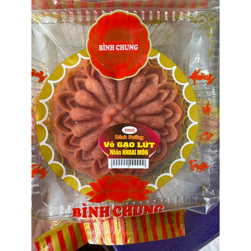 Bánh nướng vỏ gạo lứt 200g Bình Chung