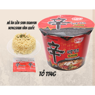 Mì tô nongshim shin noodles hàn quốc tô 114g