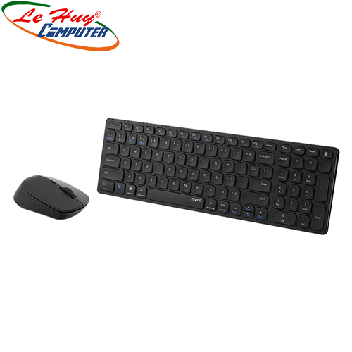 Combo phím chuột máy tính không dây RAPOO 9350M Multi-mode