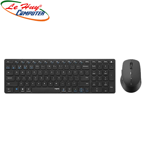 Combo phím chuột máy tính không dây RAPOO 9350M Multi-mode
