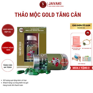 Viên thảo mộc tăng cân 60 viên giúp ăn ngon miệng, tăng khả năng hấp thụ chất dinh dưỡng, tăng cân tự nhiên.