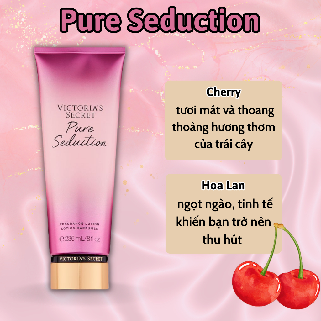 Body Lotion Victoria Secret Chính Hãng Original, Sữa Dưỡng Thể Victoria Secret Dưỡng Ẩm Lưu Hương Mịn Da 236ml