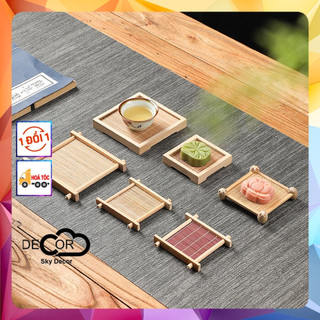 KHAY TRE TRANG TRÍ NHÀ CỬA, ĐẠO CỤ CHỤP ẢNH SẢN PHẨM - Sky Decor