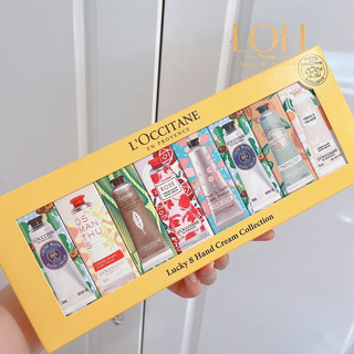 - Kem tay L’occitane Set dưỡng siêu mềm 8 tuýp