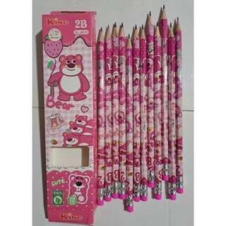 Bút chì King 2B ( Hộp 10 cây)