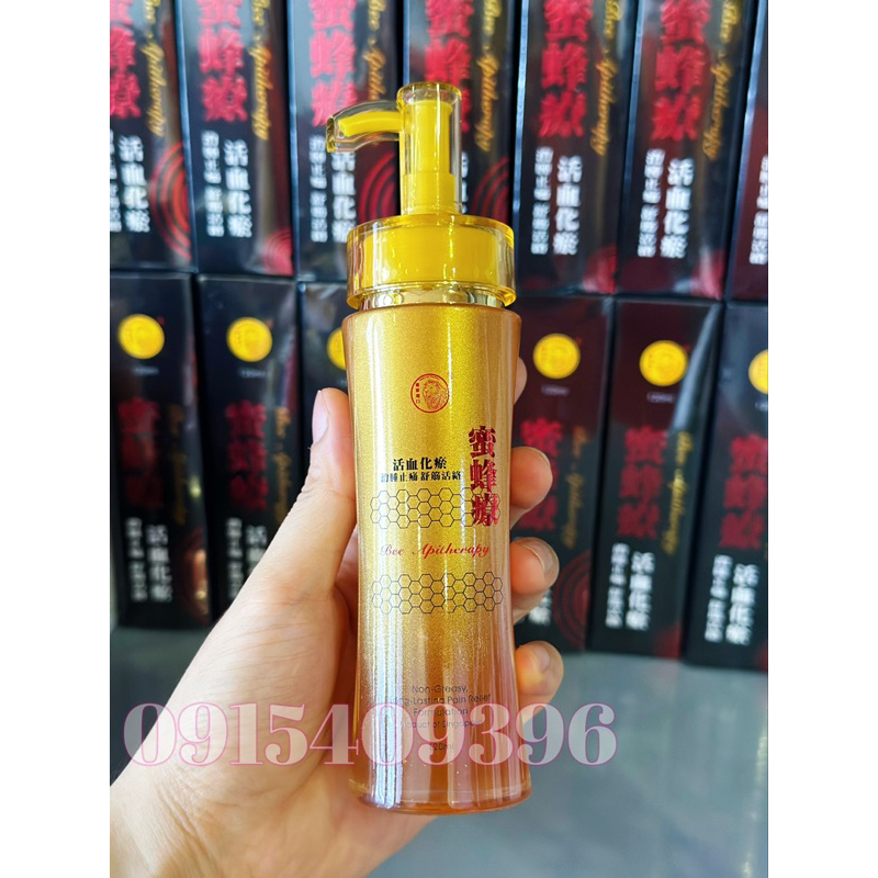 DẦU XOA BÓP XƯƠNG KHỚP NỌC ONG SƯ TỬ ĐỎ BEE APITHERAPY 120ML SINGAPORE CHÍNH HÃNG