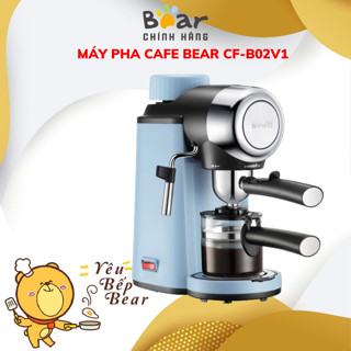 Máy Pha Cà Phê Mini Tự Động Bear KFJ-A02N1, Máy Ép Pha Chế Cafe Espresso  Cao Cấp, Sang Trọng. Đậm Đà._Bảo Hành 18 th