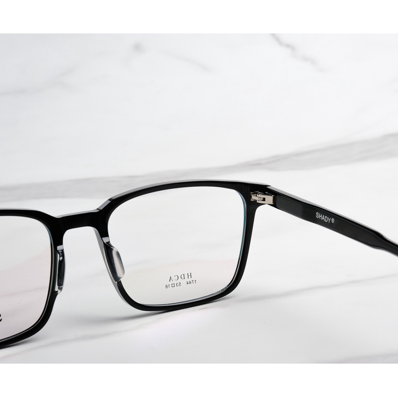 Gọng Kính Cận Nhựa Acetate Shady Unisex G2053 (Nhiều Màu)