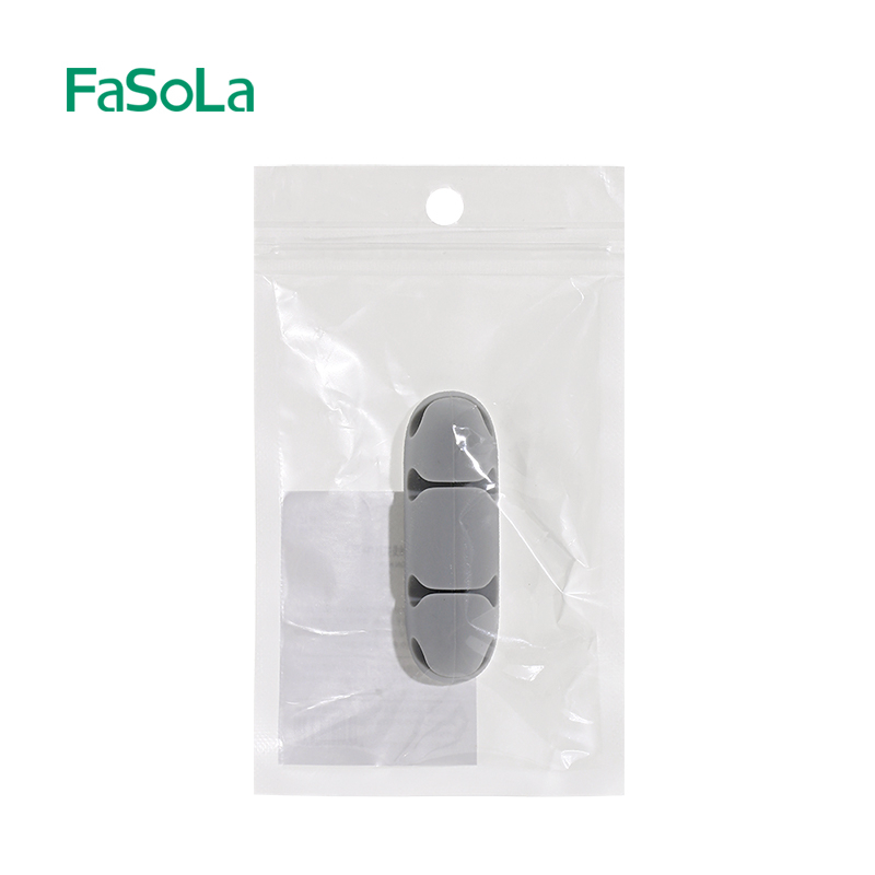 Kẹp silicone giữ đầu cáp sạc FASOLA FSLYF-156