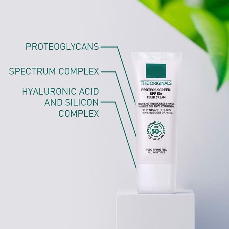 Auth 100% Kem chống nắng phổ rộng MD proteos screen fluid cream 40ml- LAMII BEAUTY