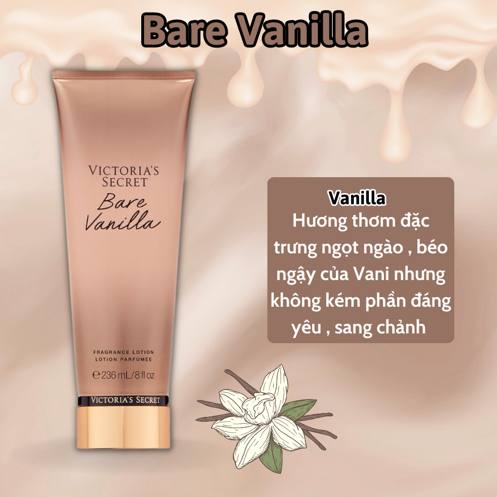 Body Lotion Victoria Secret Chính Hãng Original, Sữa Dưỡng Thể Victoria Secret Dưỡng Ẩm Lưu Hương Mịn Da 236ml