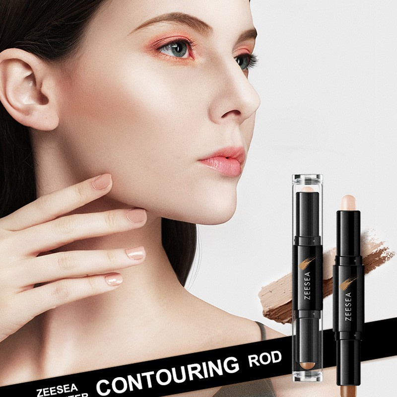 Thỏi Hai Đầu Tạo Khối Và Highlight Đa Năng ZEESEA Beauty Shaping Light Repair Rod 2.4gx2