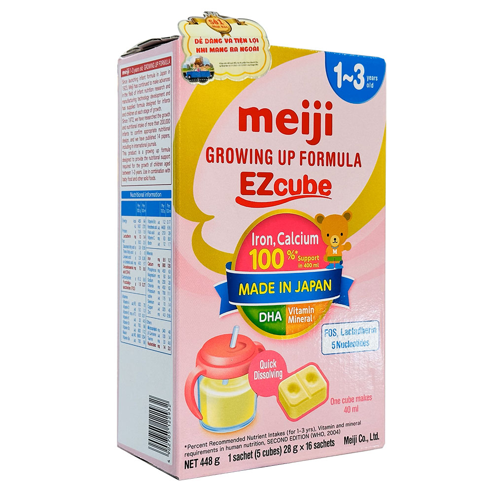 Sữa Meiji nhập khẩu Nhật Bản