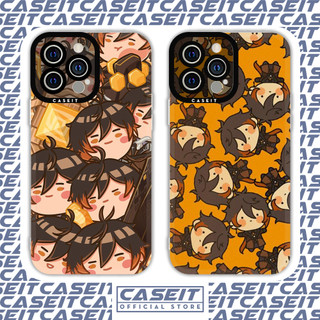 Ốp lưng iphone cạnh vuông Caseit Genshin Impact Zhongli chibi aesthetic 8/8plus/x/xs/11/12/13/14/pro/max/plus/promax